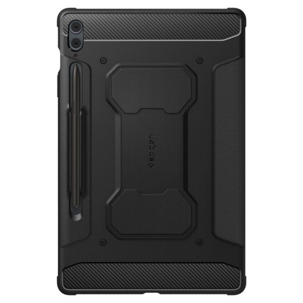 SPIGEN RUGGED ARMOR PRO GALAXY TAB S9 FE+ PLUS 12.4 X610 / X616B BLACK (ACS06856) - Image 3